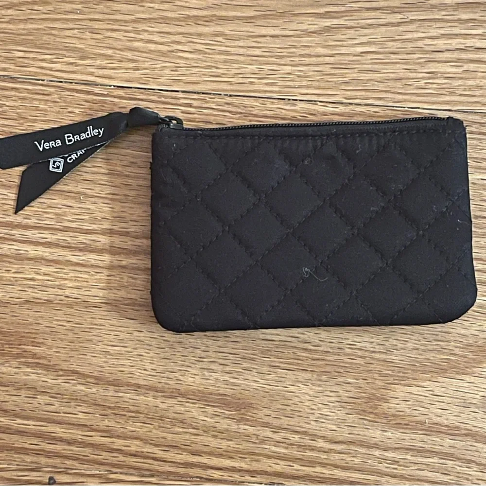 - 👚Vera Bradley | Black White Floral Money Credit Card holder - Picture 2 of 3